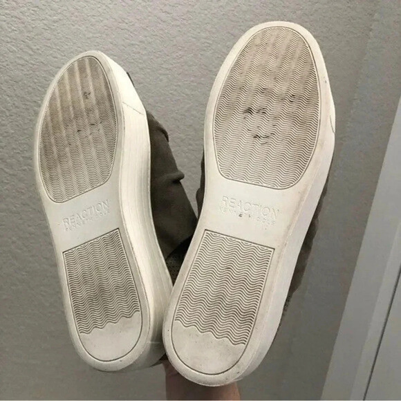 Kenneth Cole Reaction Ale Day 2 Brown Platform Sneakers 10 - Picture 4 of 7